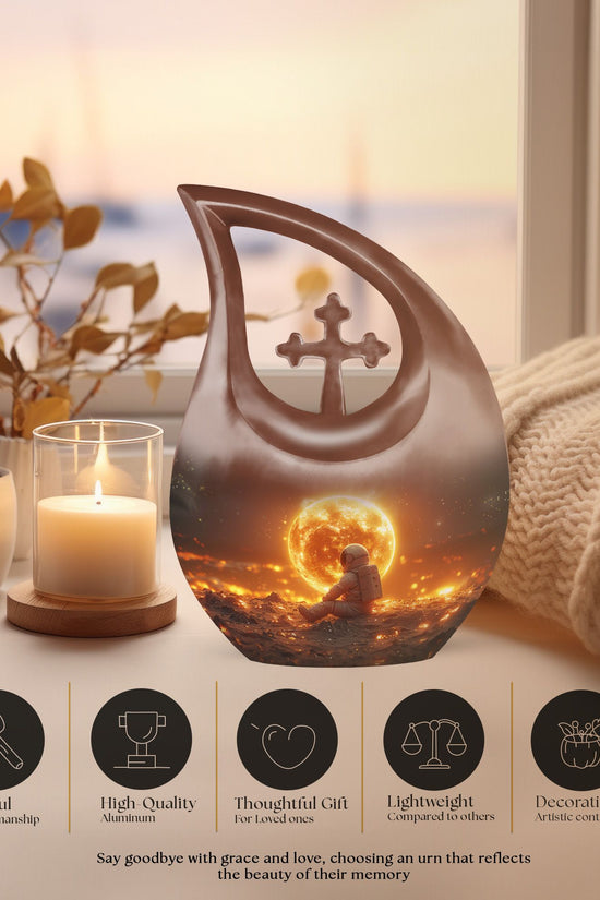 Lunar Urns For Ashes - Urns For Human Ashes Adult Female Small Size
