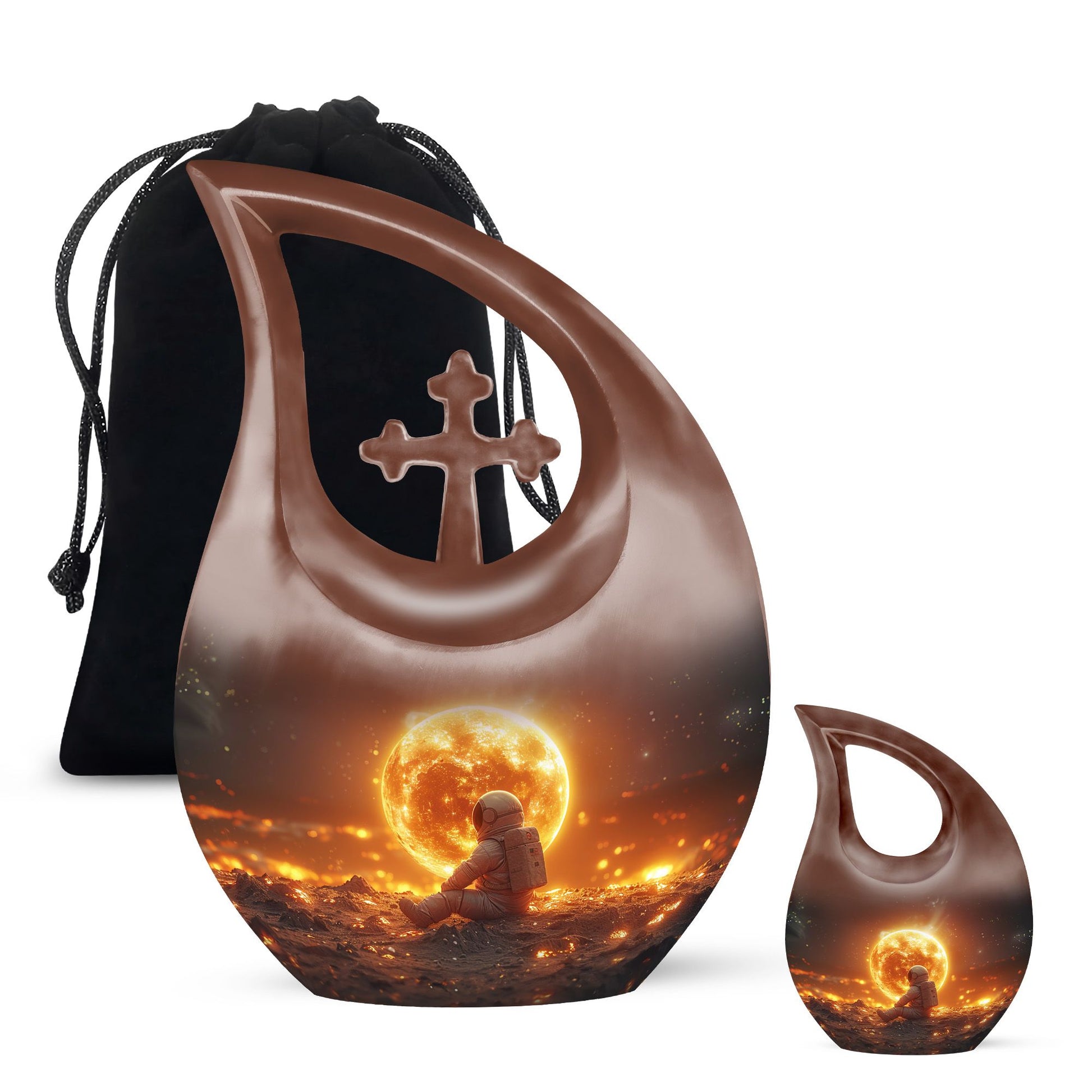 Lunar Urns For Ashes - Urns For Human Ashes Adult Female Small Size