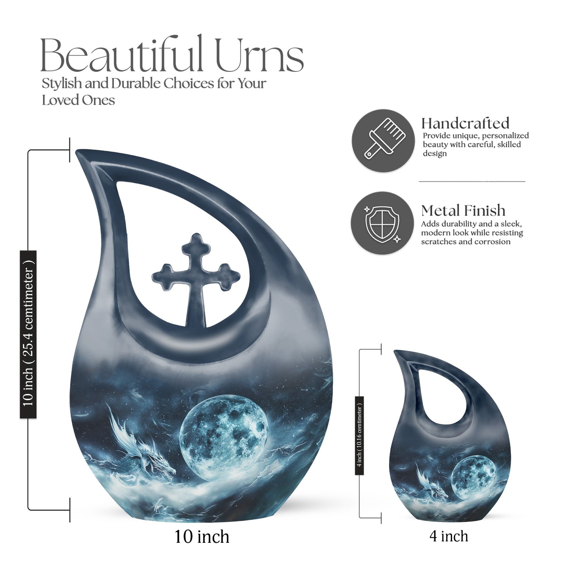 Lunar Urns For Ashes - Human Urns For Ashes Adult Female