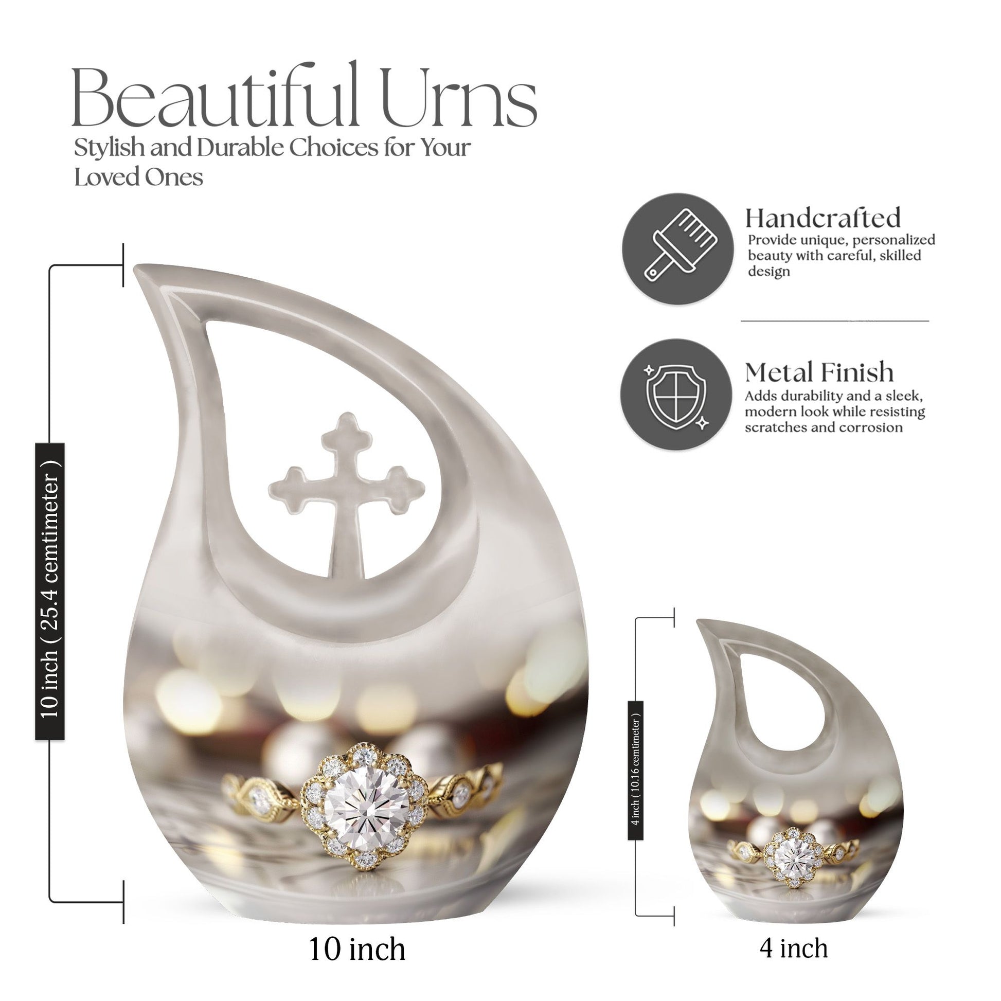 Ring Urns For Ashes - Urns For Ashes Adult Male Small