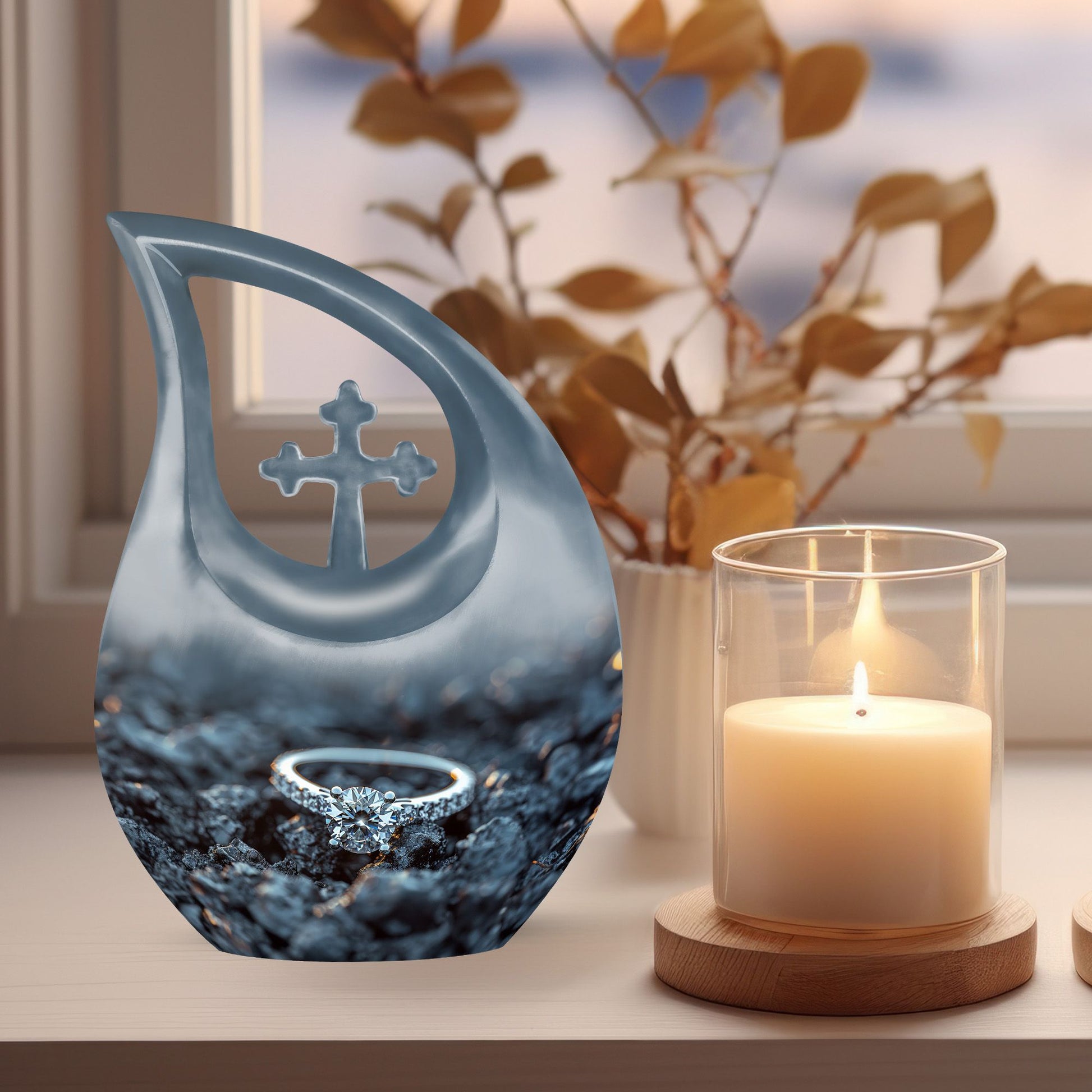 Ring Urns For Ashes - Urn For Human Ashes Adult Female