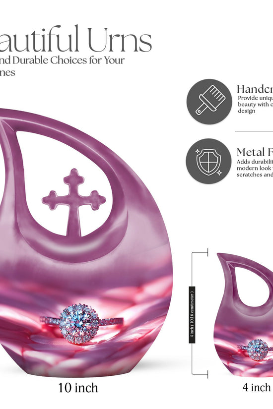 Ring Urns For Ashes - Burial Urns For Human Ashes Adult Male