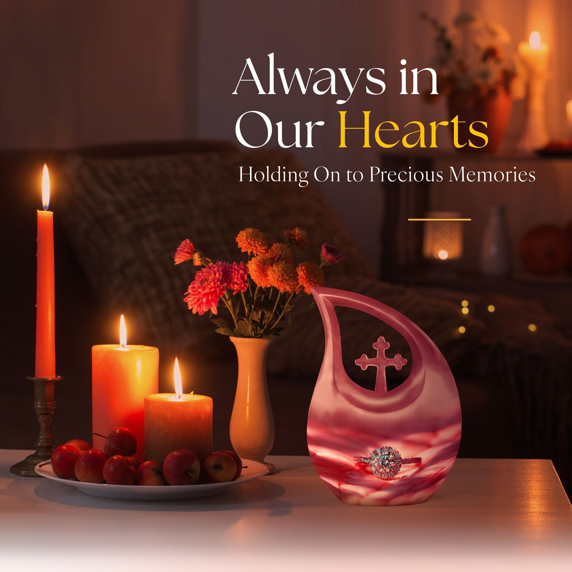 Ring Urns For Ashes - Burial Urns For Human Ashes Adult Male