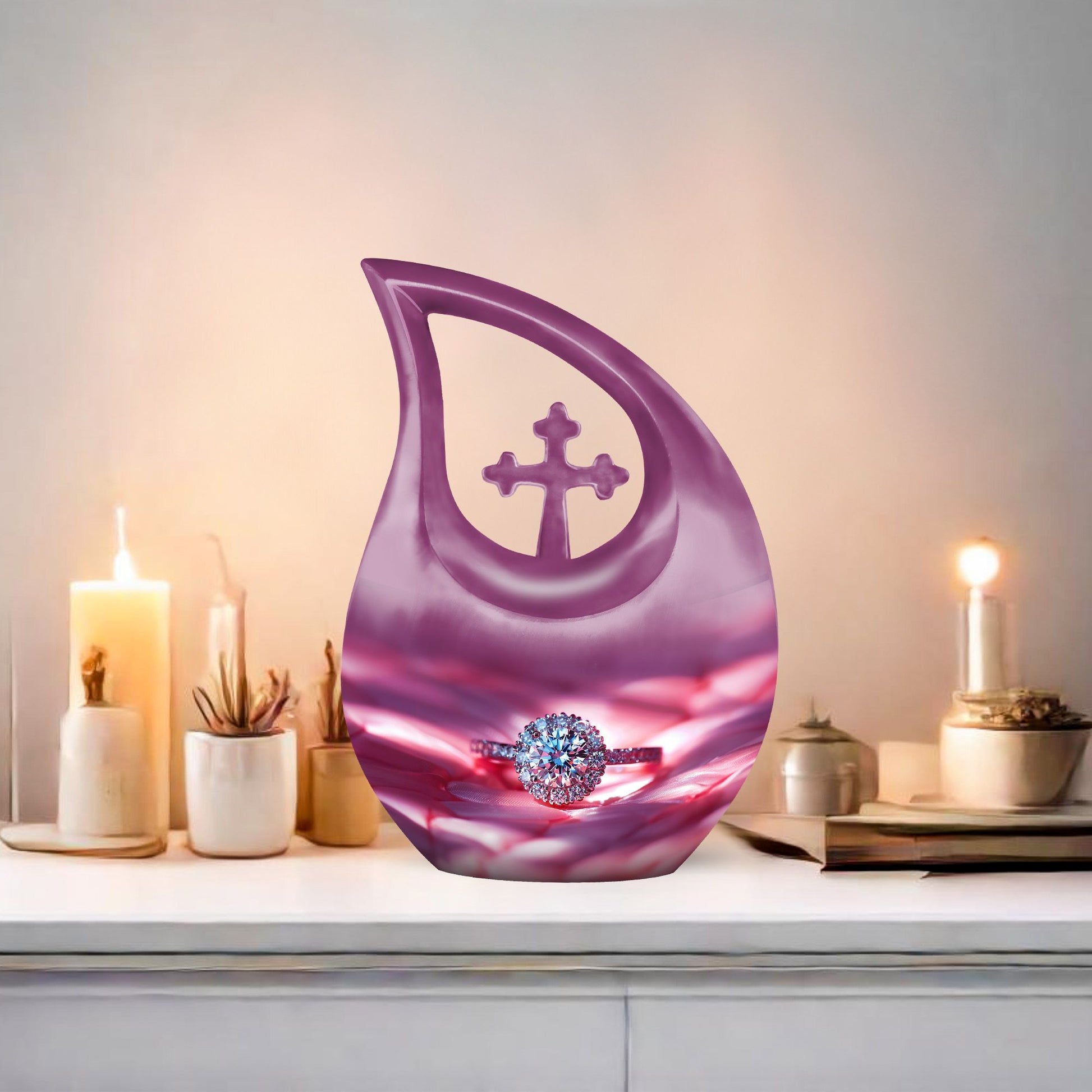 Ring Urns For Ashes - Burial Urns For Human Ashes Adult Male