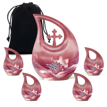 Large Urn With 4 Keepsake