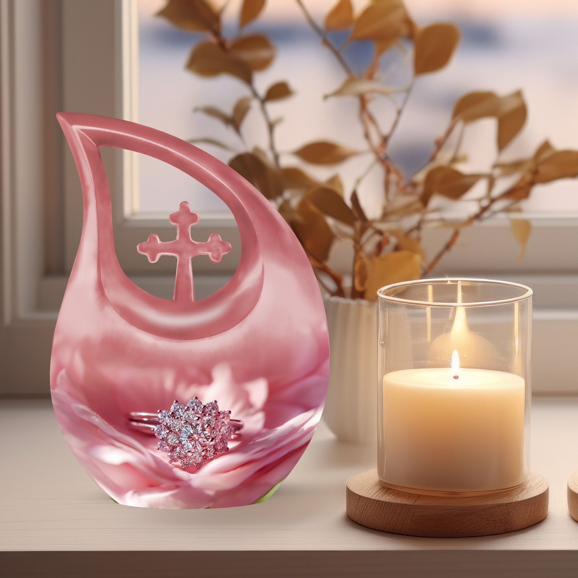 Ring Urns For Ashes - Large Urns For Human Ashes Adult Male