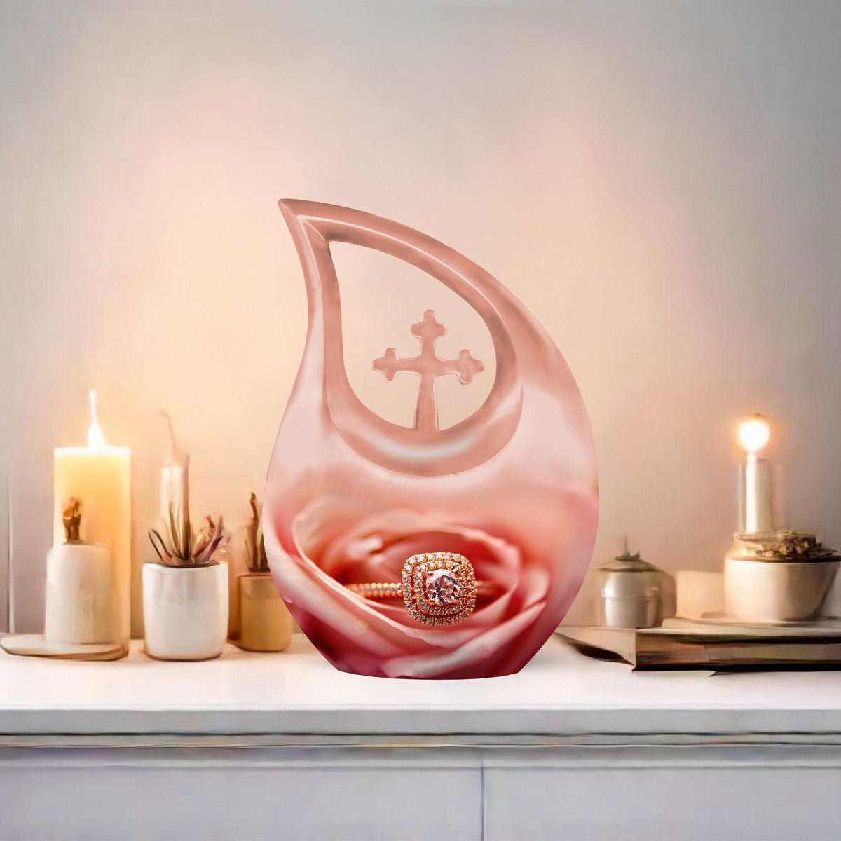 Ring Urns For Ashes - Urns For Adult Male Small