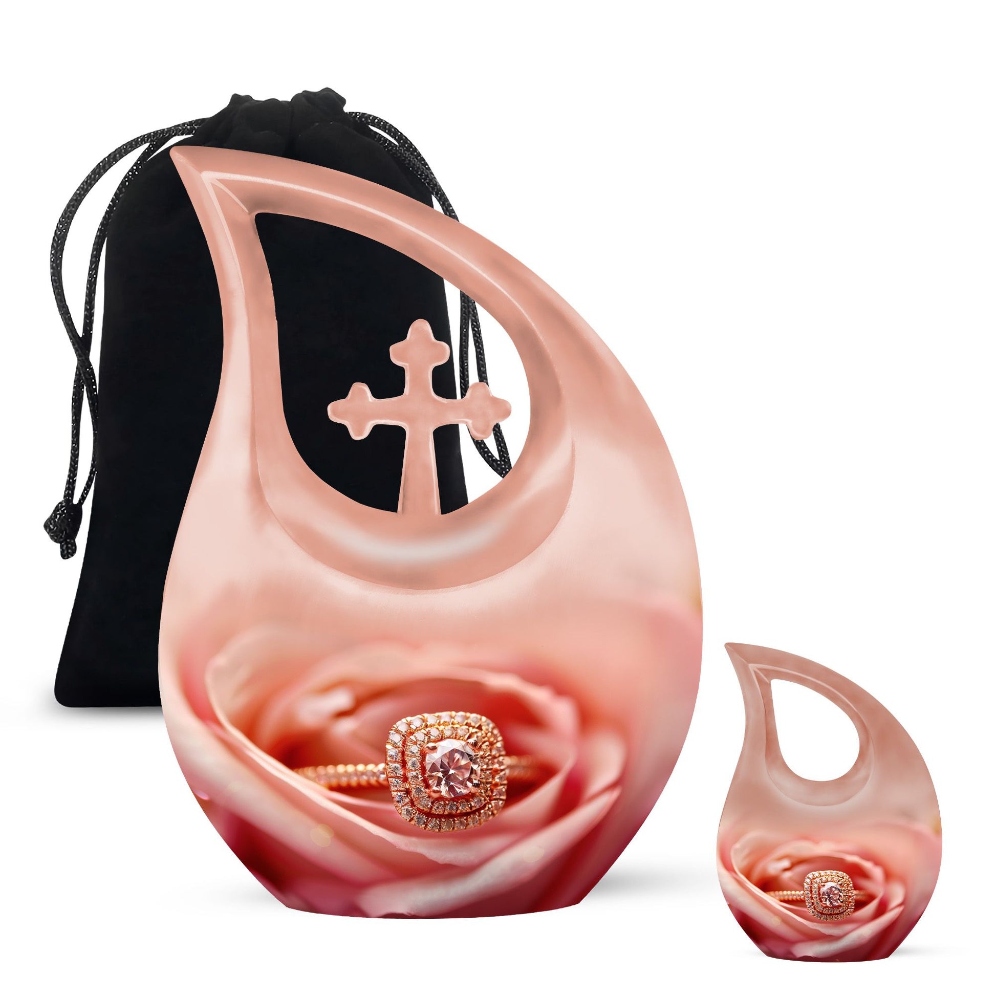 Ring Urns For Ashes - Urns For Adult Male Small