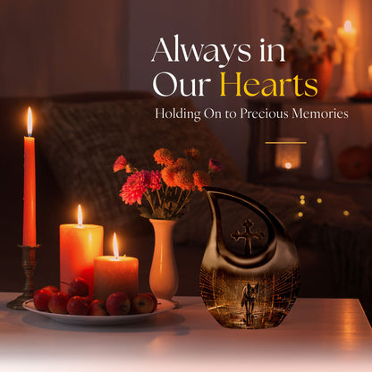 Wolf Urns For Ashes - Funeral Adult Urn