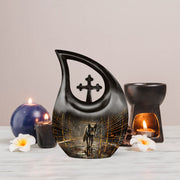 Wolf Urns For Ashes - Funeral Adult Urn