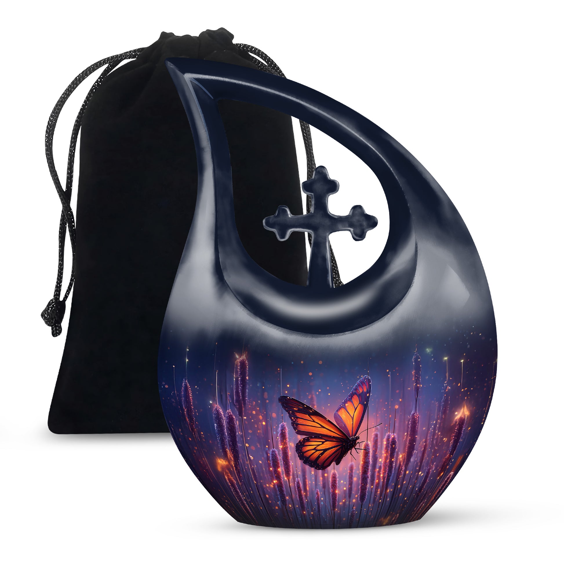 Monarch Butterfly Cremation Urn - Cremation Urns For Adult Women