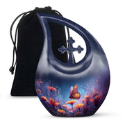 Monarch Butterfly Cremation Urn for Human Ashes For Mom or Dad