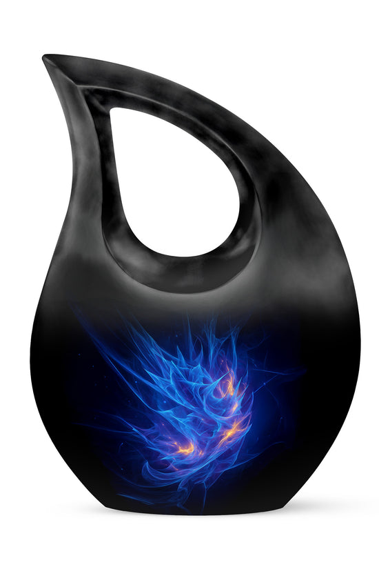 Blue Blue Cremation Urns - Glorious Journey 10-inch, 200 cu in - Karyliz