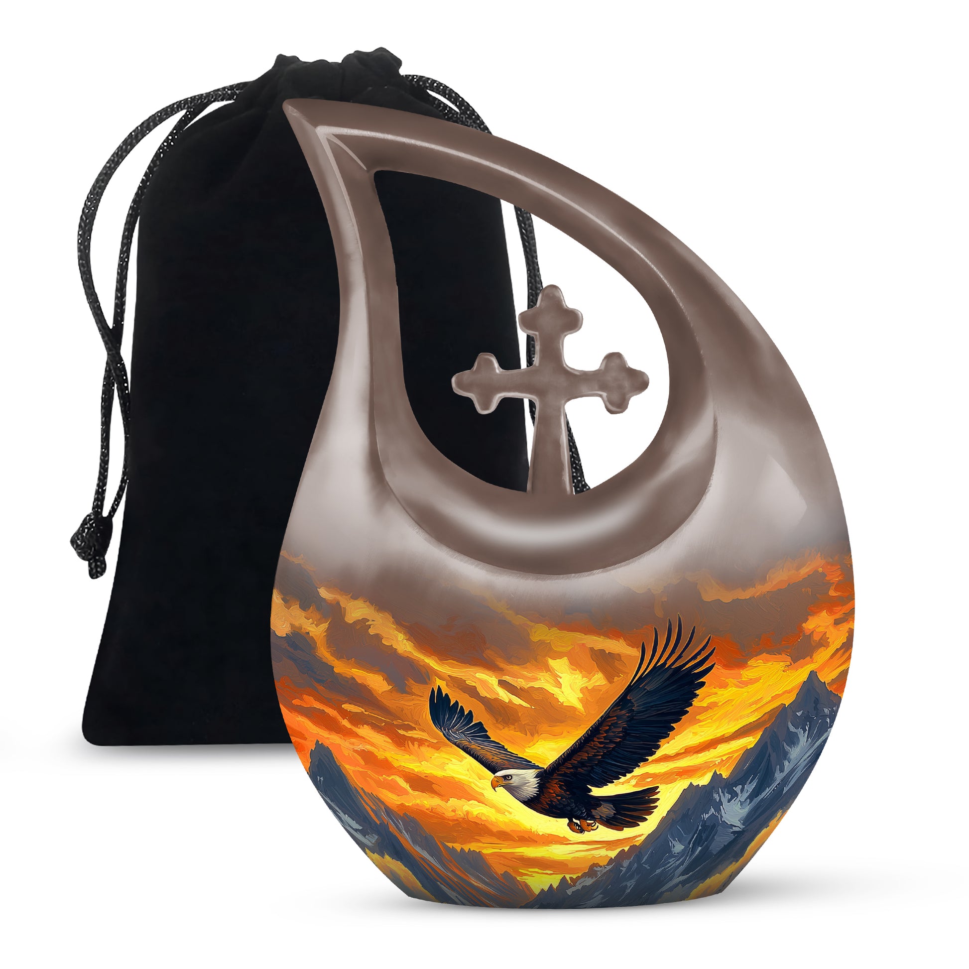 Eage Urn For Men & Women - Large Cremation Urn For Ashes