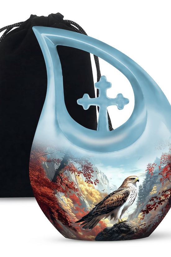 Eagle Mountain Cremation Urn - Nature Memorial Urn For Adult Ashes