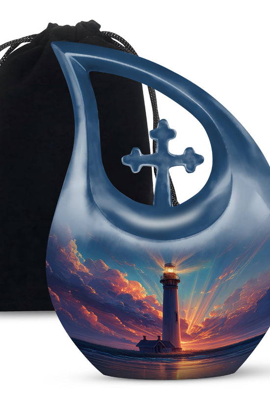 Divine Sunset Funeral Urn - Peaceful Memorial Urn For Loved Ones