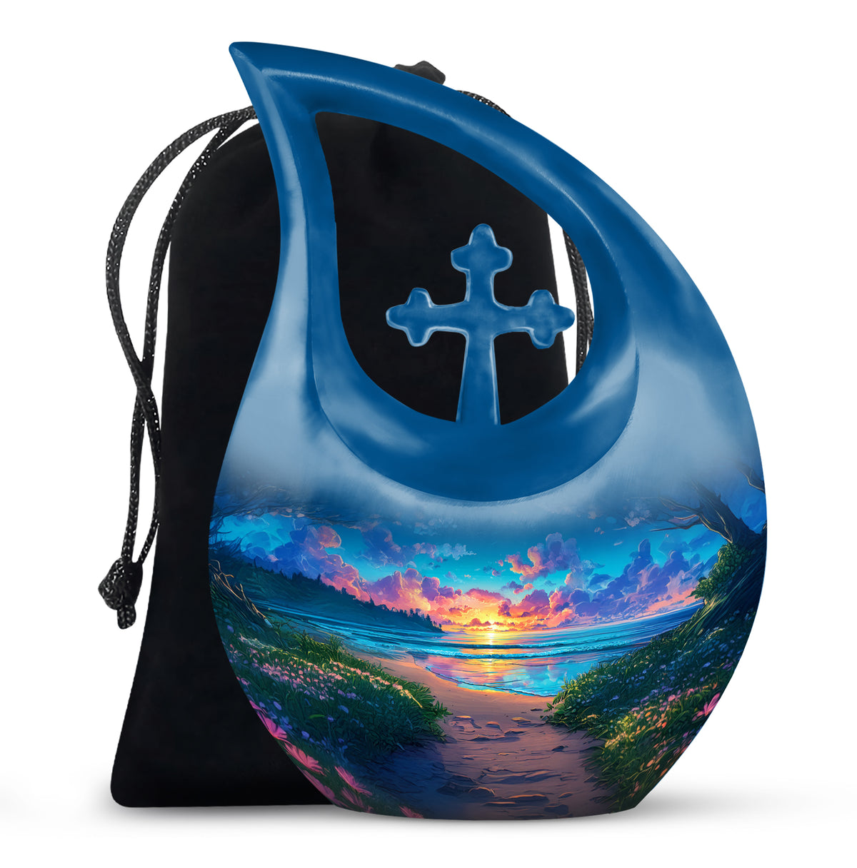 Beautiful Sunset Beach Funeral Urn - product image 5