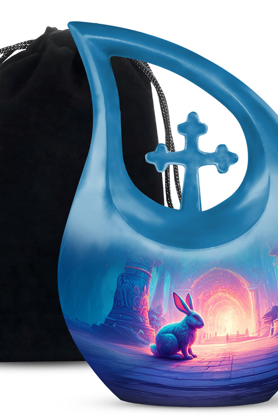 Magical Rabbit Memorial Urn - Cremation Urn For Human Ashes