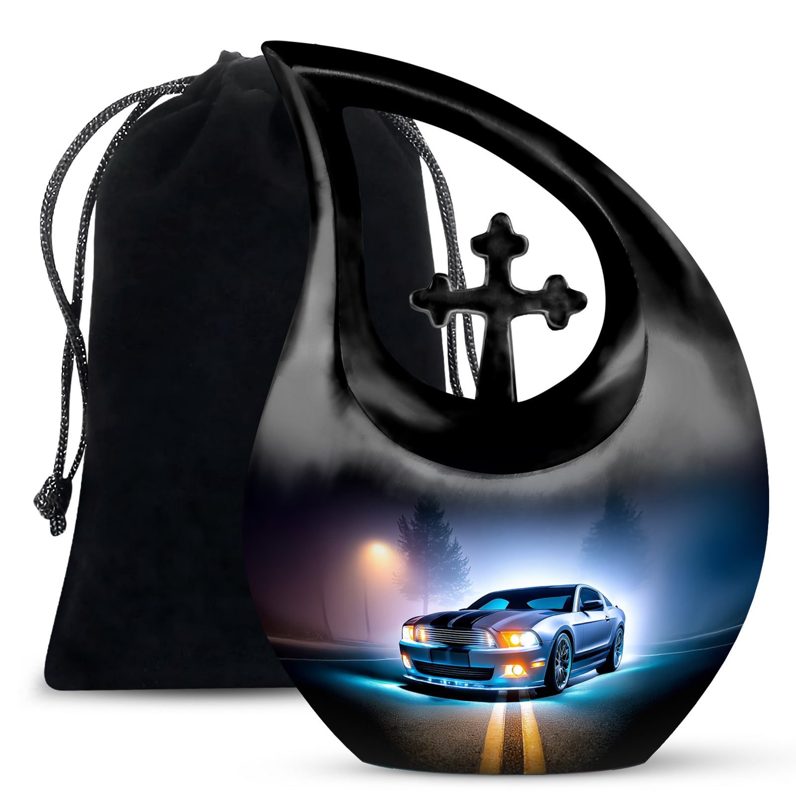 Muscle Car Cremation Urn - Memorial Urn for Adult Ashes