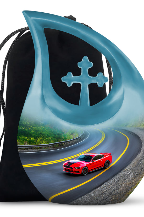 Muscle Car Cremation Urn - Funeral Urn For Human Ashes