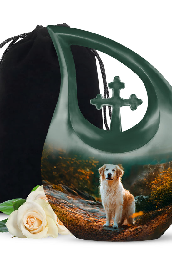 Golden Retriever Urns For Pet Dog - Dog Cremation Urns For Sale