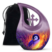 Baby Penguin Cremation Urn - Beautiful Memorial Urns For Cremation Ashes