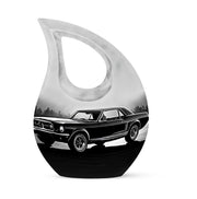 Personalized Eternal Car Cremation Urns - Gray 10-inch, 200 cu in - Karyliz