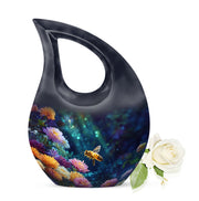 Sublime Bee Cremation Urns for Human Ashes - Black 10-inch - Karyliz