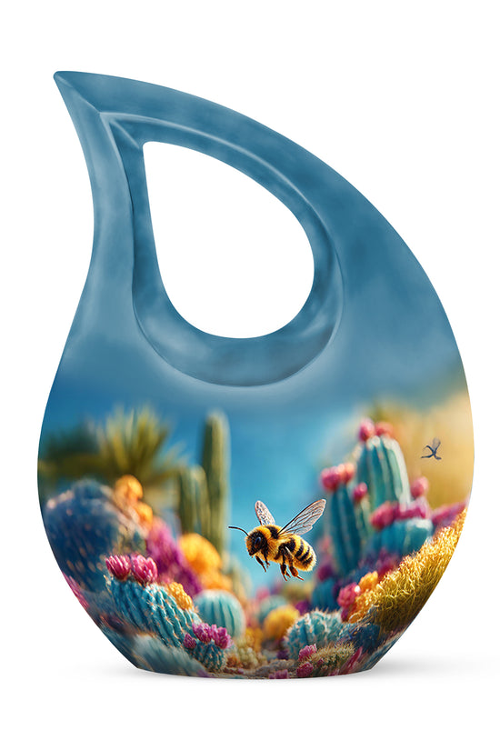 Blue Bee Cremation Urns - Imperial Tribute 10-inch, 200 cu in - Karyliz