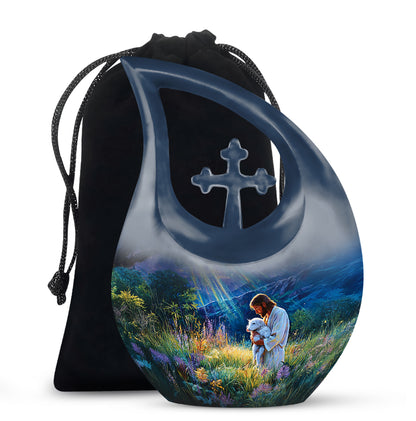 Jesus Memorial Urn - Beautiful Cremation Urn For Human Ashes