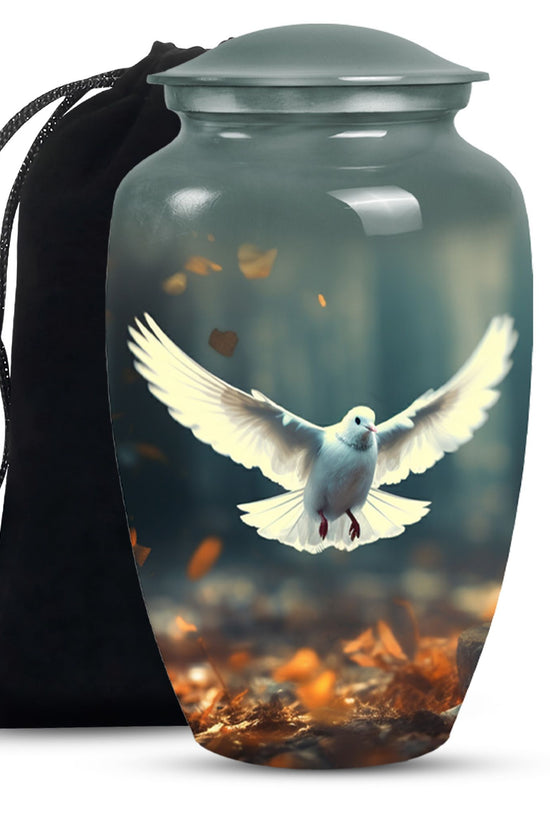 Dove Bird Urns For Ashes - Large Cremation Urn For Loved ones