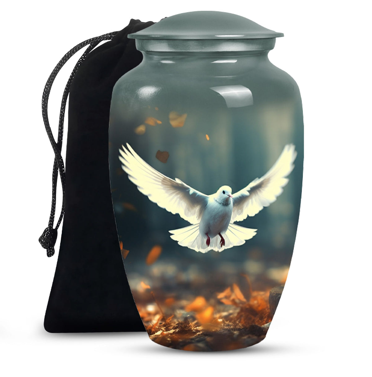 Dove Bird Urns For Ashes - Large Cremation Urn For Loved ones