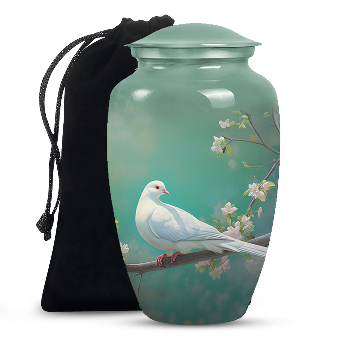 Dove Funeral Urn - Large Funeral Urn For Loved Ones