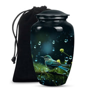 Sparrow Memorial Urn For Ashes - Large Cremation Urn For Ashes