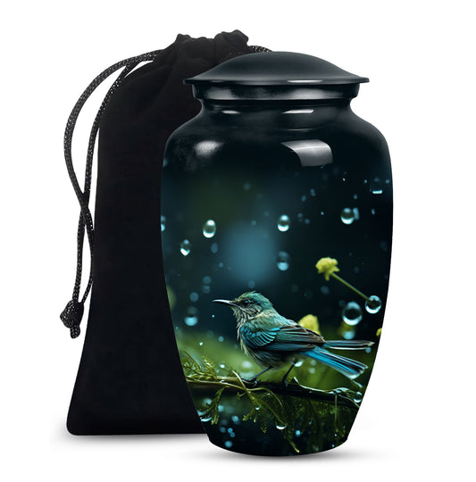 Sparrow Memorial Urn For Ashes - Large Cremation Urn For Ashes