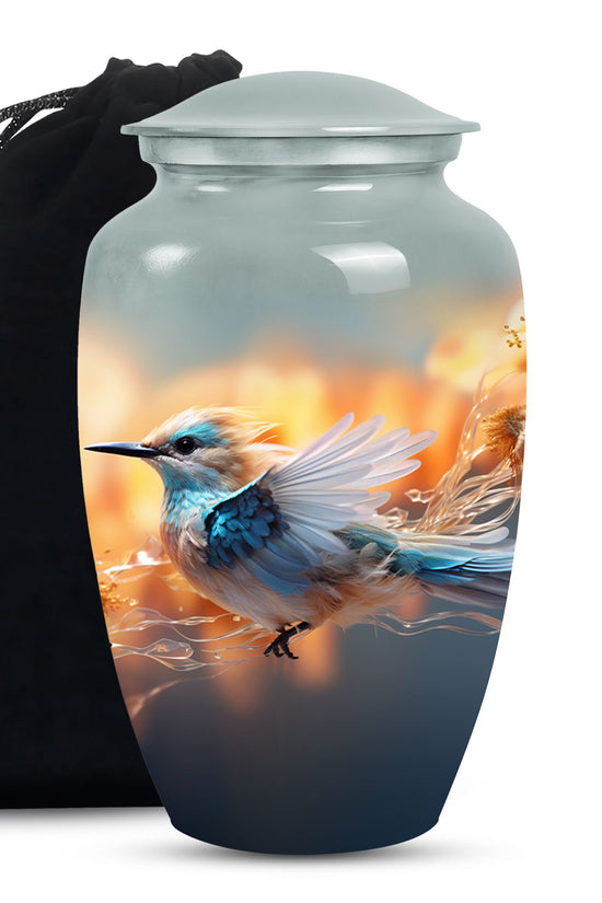 Sparrow Memorial Urn - Large Cremation Urn For Burial