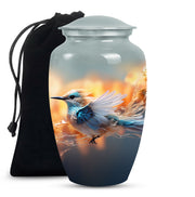 Sparrow Memorial Urn - Large Cremation Urn For Burial