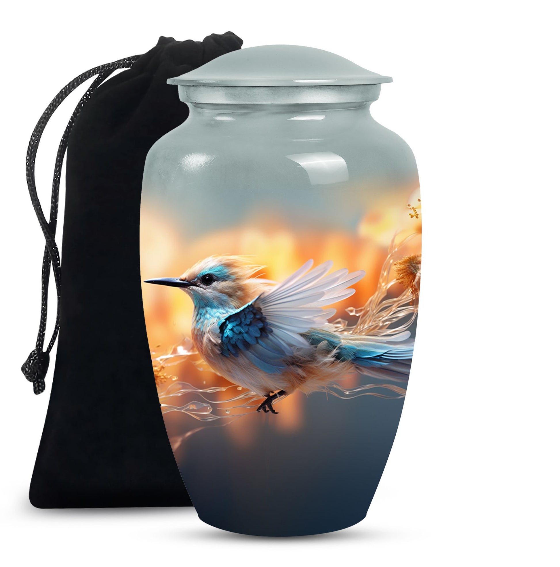 Sparrow Memorial Urn - Large Cremation Urn For Burial