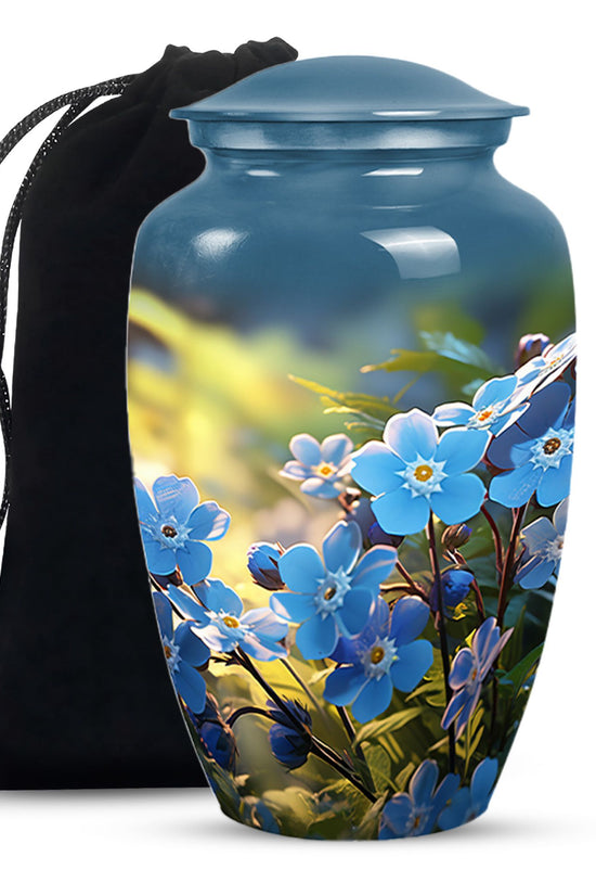 Scorpion Grass Cremation Urn - Stylish Funeral Urn For Female Ashes