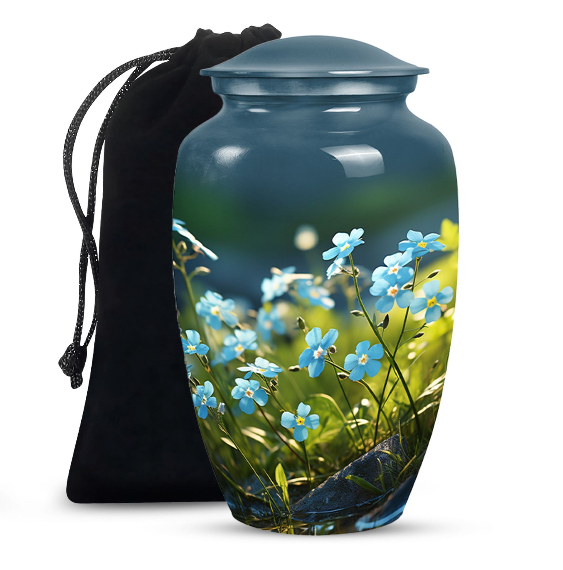 Scorpion Grass Human Cremation Urn - Elegant Memorial Funeral Urn