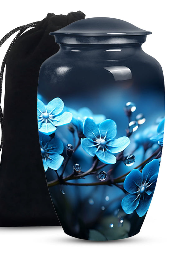 Scorpion Grass Adult Funeral Urn - Stylish Cremation Urn For Ashes