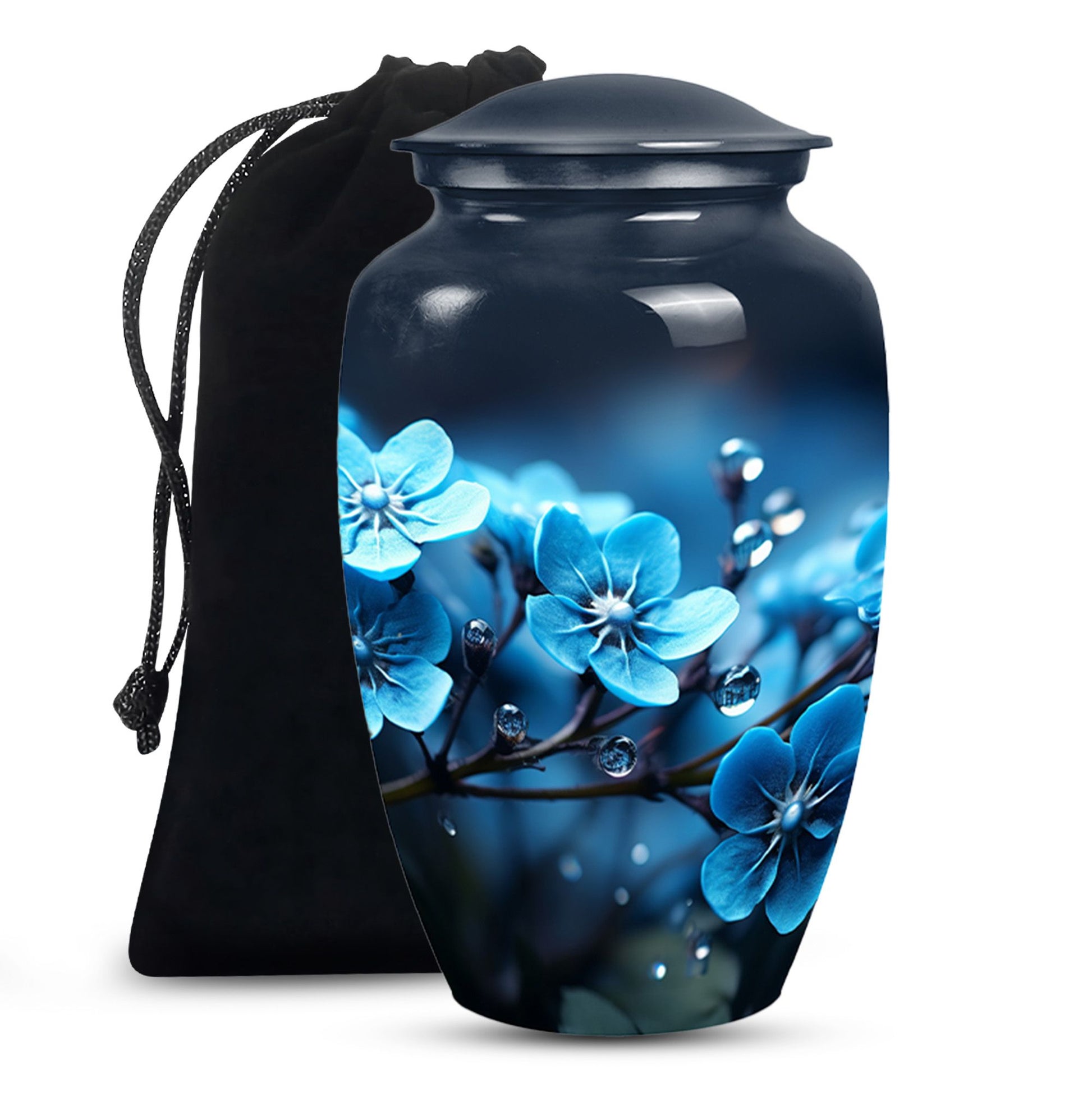 Scorpion Grass Adult Funeral Urn - Stylish Cremation Urn For Ashes