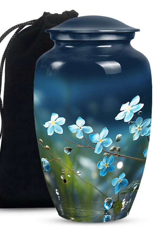 Scorpion Grass Cremation Urn - Decorative Funeral Urn For Human Ashes