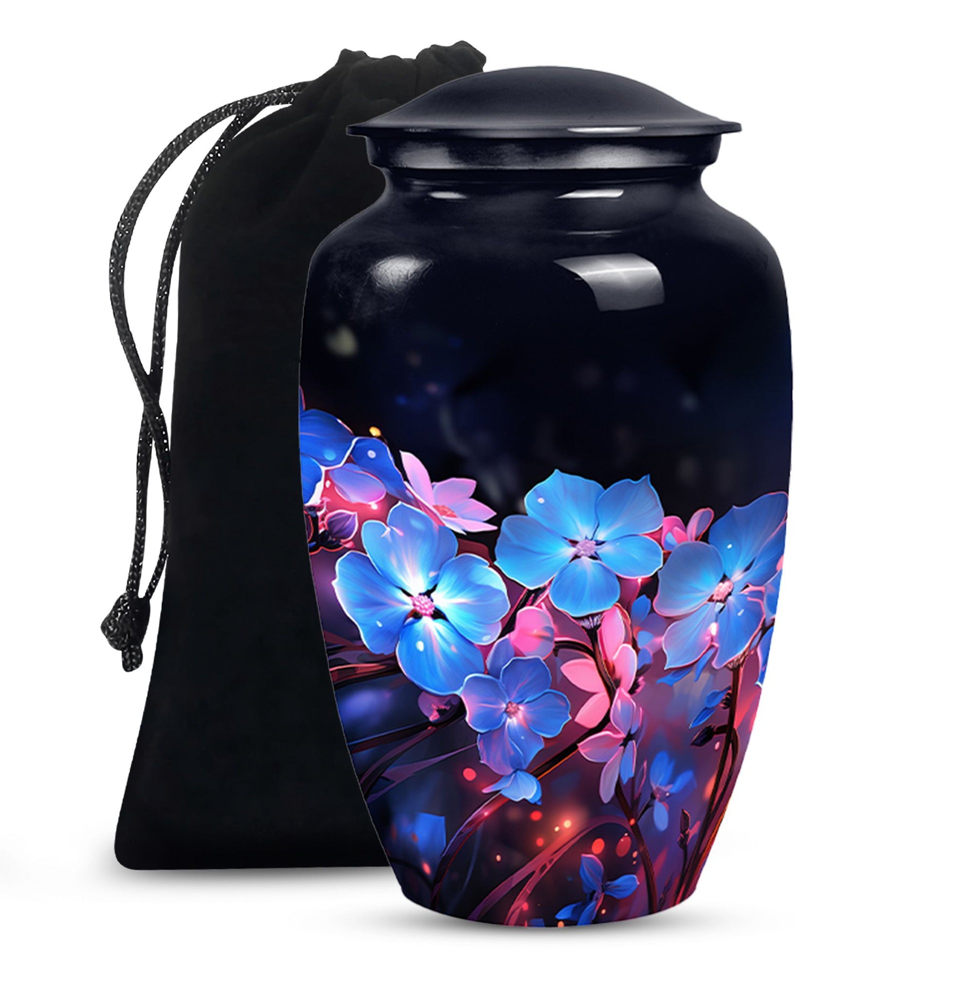 Scorpion Grass Cremation Urn - Elegant Adult Memorial Urn For Human Ashes