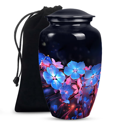 Scorpion Grass Cremation Urn - Elegant Adult Memorial Urn For Human Ashes