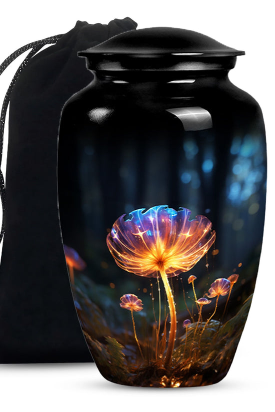 Lotus Flower Funeral Urn- Memorial Urn For Human Ashes