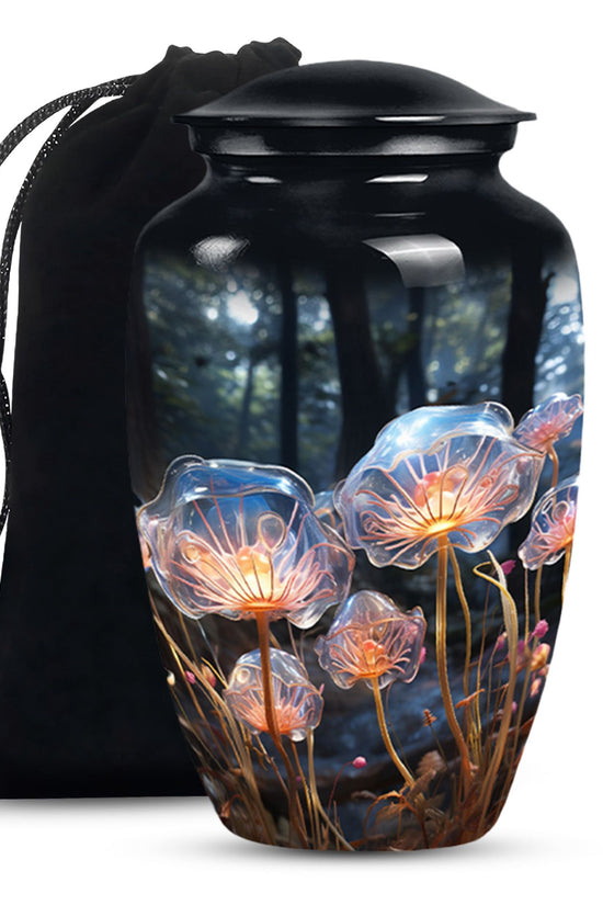 Jellyfish Memorial Urn - Large Cremation Urn For Male & Female