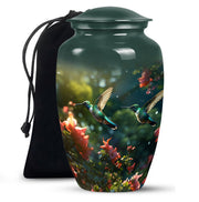 Flying Hummingbird Memorial Urn – Nature Inspired Funeral Urn For Ashes