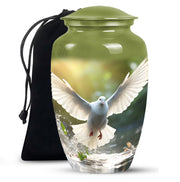 Dove Bird Memorial Urn For Ashes - Cremation Urns For Human Ashes Adult