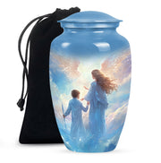 Angel Heaven Memorial Urn - Guardian Angel Cremation Urn For Adult Ashes